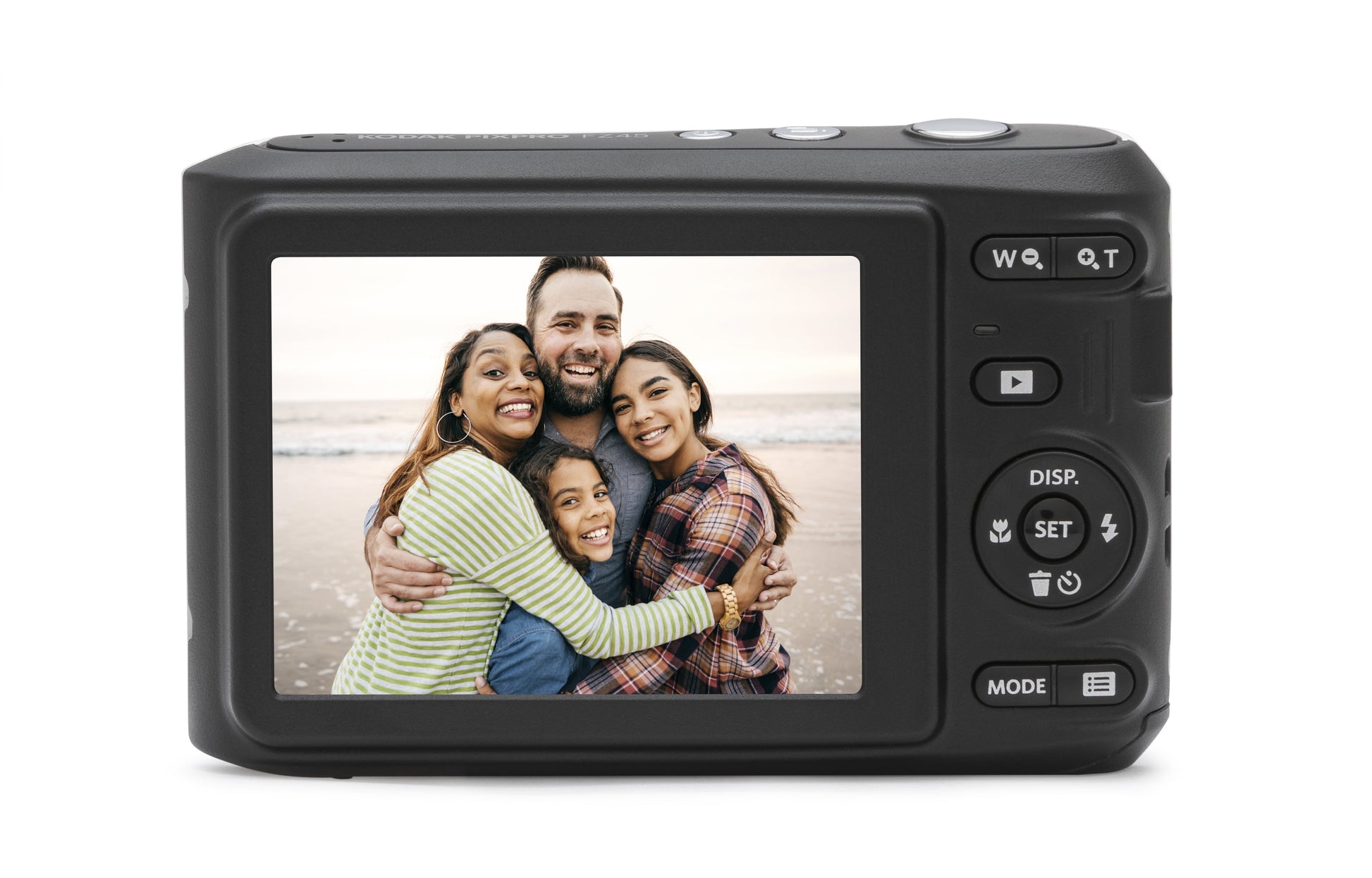 PIXPRO FZ45-SL (Silver) 4X Optical Friendly Zoom Digital Camera
