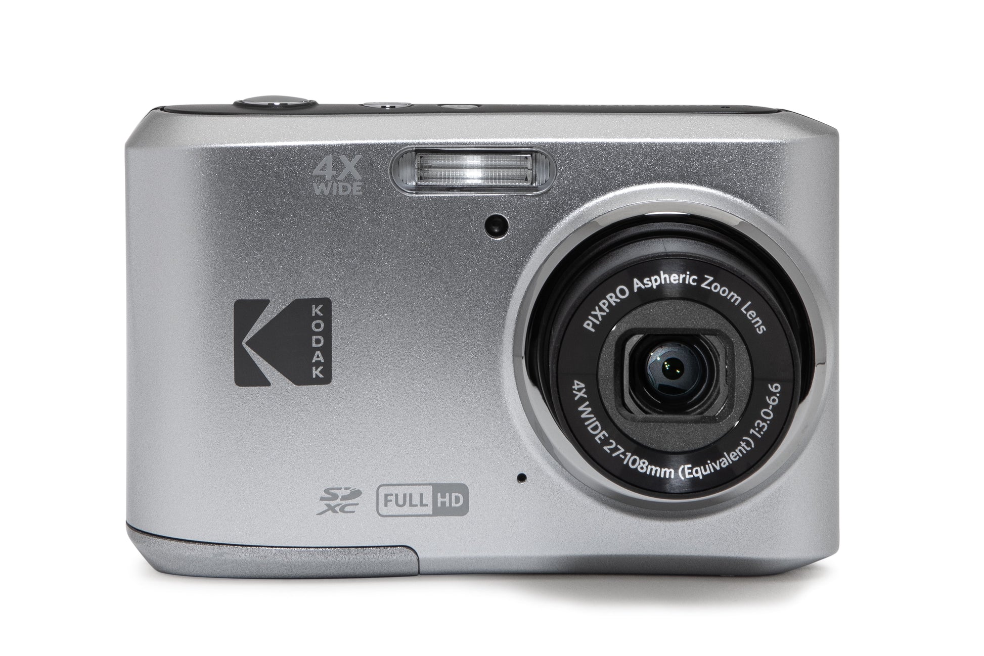 PIXPRO FZ45-SL (Silver) 4X Optical Friendly Zoom Digital Camera